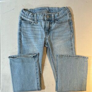Old Navy jeans, girls mid rise boot cut